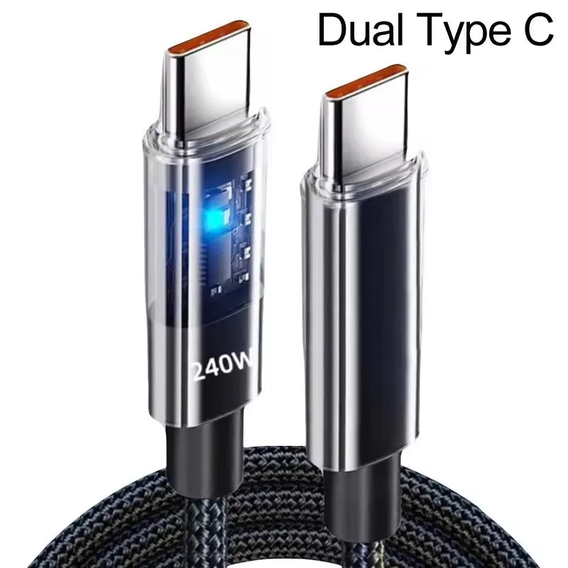 240W USB Type C Charging cable